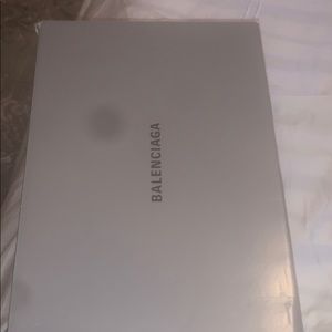 Empty Balenciaga Sneaker Box
